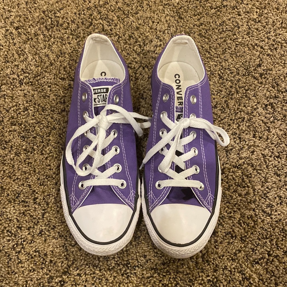Purple Converse